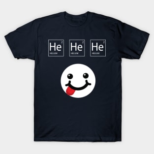 Atomic Symbol of Helium, He T-Shirt